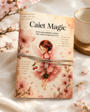 Caiet Magic Cireșica -Jurnal Creativ