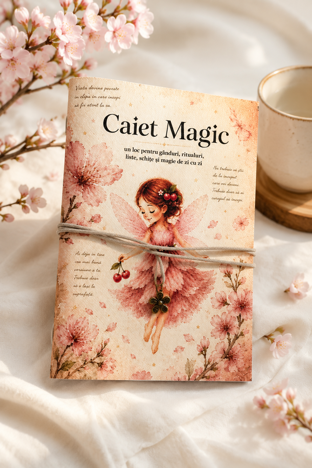 Caiet Magic Cireșica -Jurnal Creativ